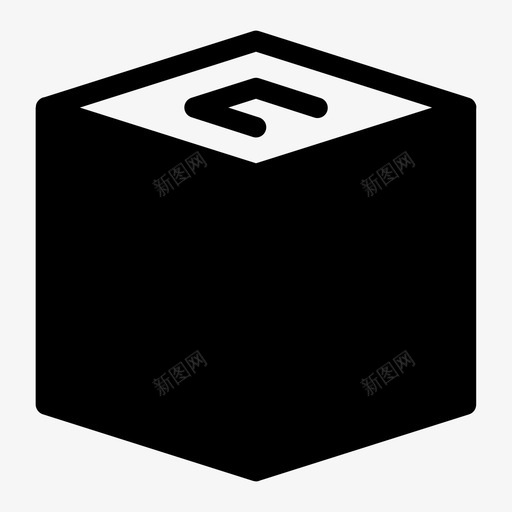 盒子普通盒子纸板图标svg_新图网 https://ixintu.com 普通盒子 盒子 移动盒子 立方体 纸板
