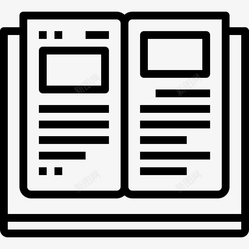 学习书籍教育图标svg_新图网 https://ixintu.com 书籍 学习 学校 教育 教育和学习概念图标