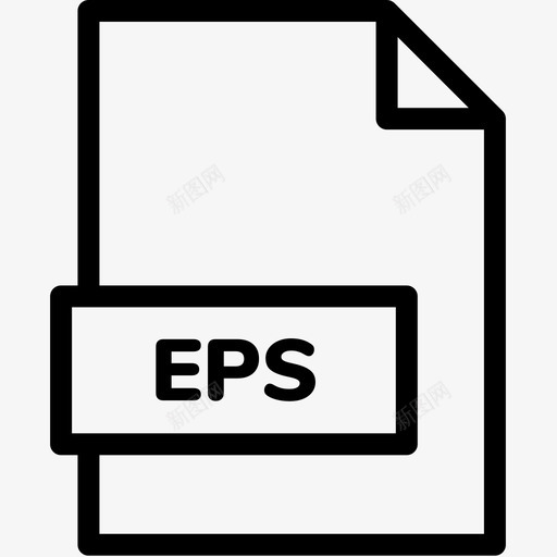 eps文件扩展名格式图标svg_新图网 https://ixintu.com eps文件 扩展名 文件格式vol2行 格式 类型