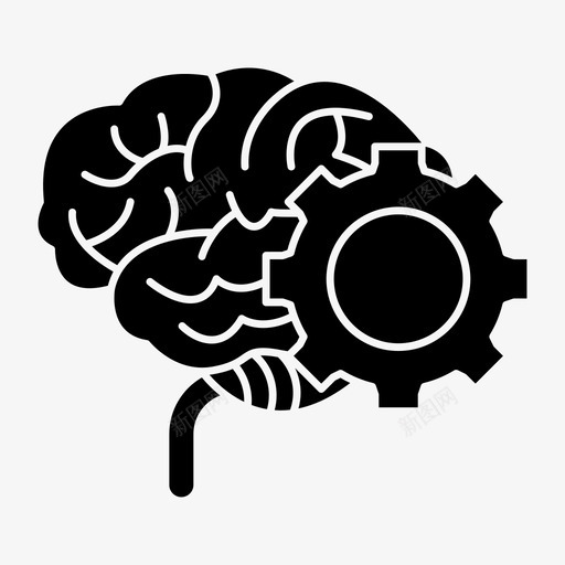 解决方案业务想法图标svg_新图网 https://ixintu.com 业务 发展和创业 想法 战略 解决方案 难题