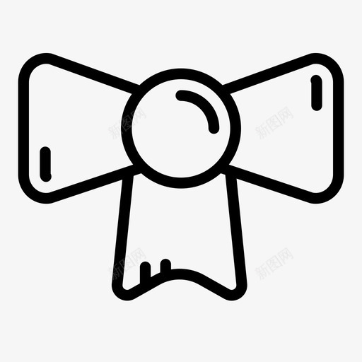 丝带圣诞节装饰图标svg_新图网 https://ixintu.com 丝带 圣诞节 新年 礼物 装饰