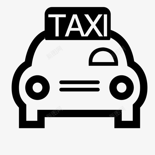 taxisvg_新图网 https://ixintu.com taxi