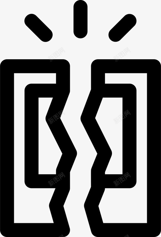 照片破了破了照片图标svg_新图网 https://ixintu.com 你只活一次 宝丽来 照片 照片破了 眼泪 破了