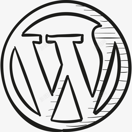 WordpressDraw徽标社交媒体手工制作社交图标svg_新图网 https://ixintu.com WordpressDraw徽标 手工制作社交 社交媒体