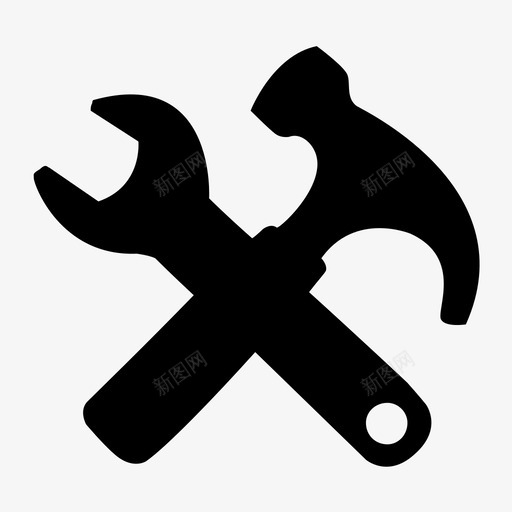 工具编辑工具车库图标svg_新图网 https://ixintu.com 家庭修理 工具 改进 编辑工具 车库