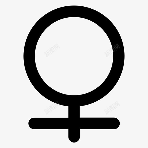 性别-女svg_新图网 https://ixintu.com 性别-女