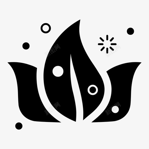 叶子树叶大自然图标svg_新图网 https://ixintu.com 叶子 大自然 树叶