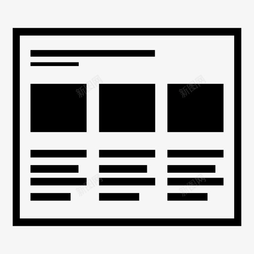 appui三列三列widget图标svg_新图网 https://ixintu.com applicationui appui三列 widget 三列