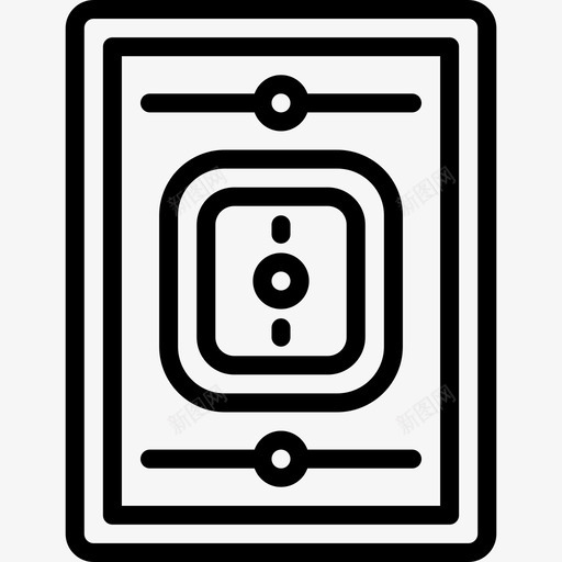 医用气体出口空气氧气图标svg_新图网 https://ixintu.com 医用气体出口 医疗图标 氧气 空气
