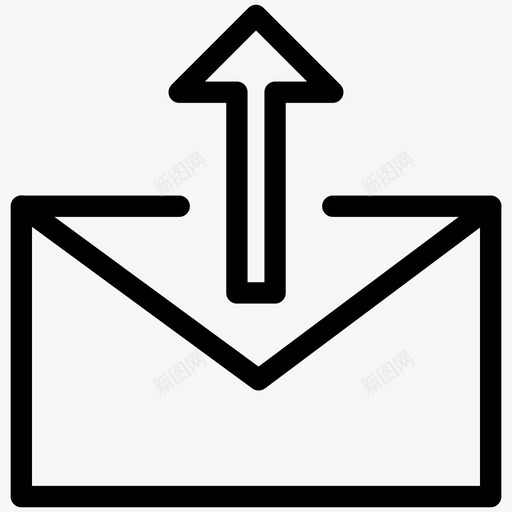 发送转发消息图标svg_新图网 https://ixintu.com 发送 消息 电子邮件 转发