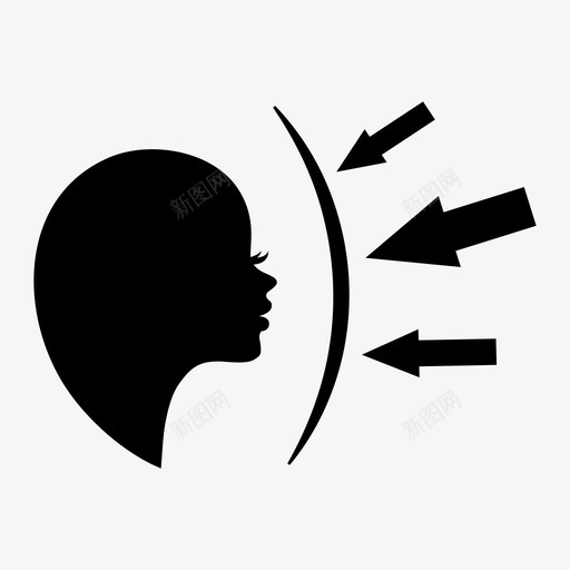 面部保护化妆品皮肤图标svg_新图网 https://ixintu.com 化妆品 皮肤 防晒霜 面部保护