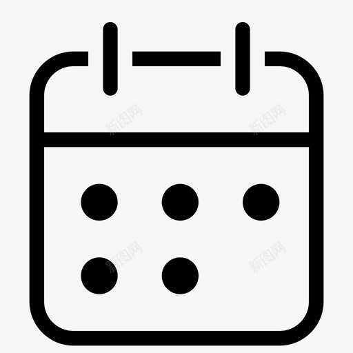 48*48-canlendersvg_新图网 https://ixintu.com 48*48-canlender canlender