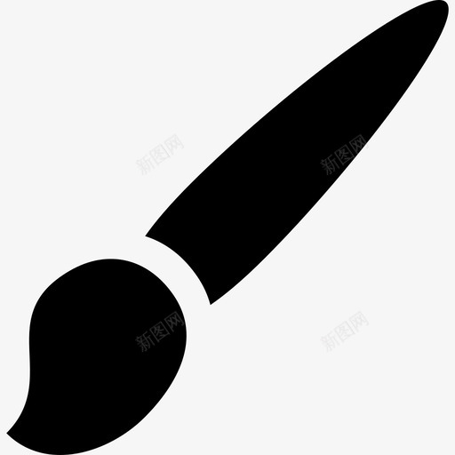 艺术家画笔很棒的布景图标svg_新图网 https://ixintu.com 很棒的布景 艺术家画笔