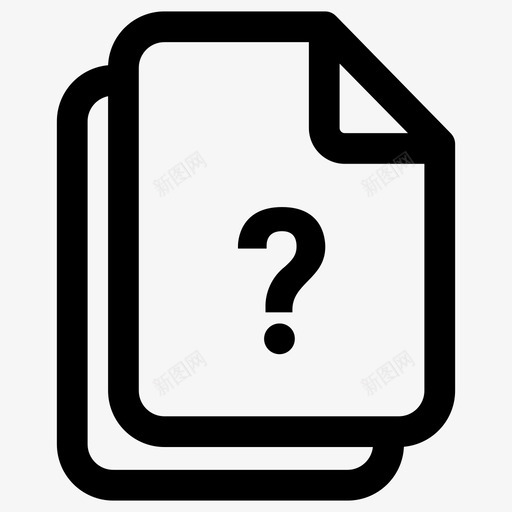 问题佩奇图标svg_新图网 https://ixintu.com 佩奇 问题
