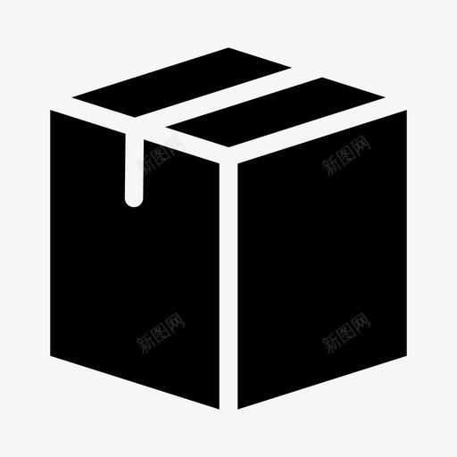 箱子纸板箱板条箱图标svg_新图网 https://ixintu.com 包装 板条箱 箱子 纸板箱