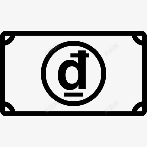 越南盾货币越南图标svg_新图网 https://ixintu.com 货币 货币2 越南 越南盾