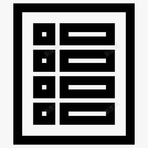 详细信息项目符号列表图标svg_新图网 https://ixintu.com 详细信息 项目符号列表