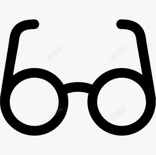 eyeglasssvg_新图网 https://ixintu.com eyeglass