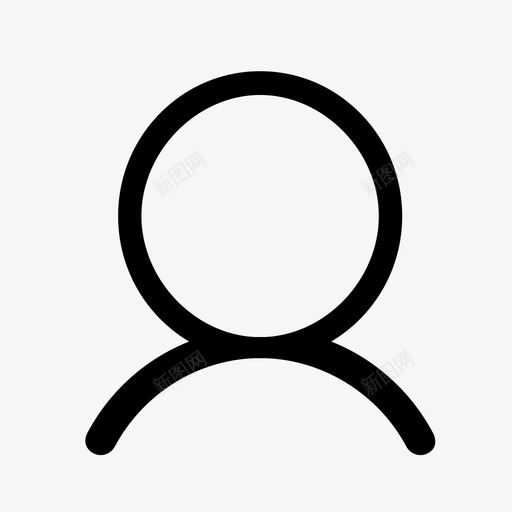 个人信息 ICONsvg_新图网 https://ixintu.com 个人信息 ICON