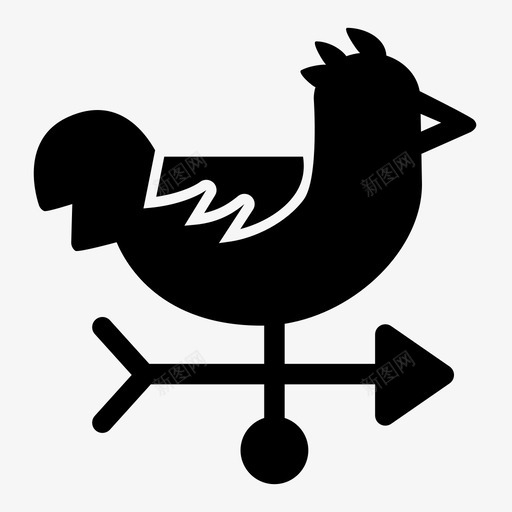 风向标旋塞方向图标svg_新图网 https://ixintu.com 方向 旋塞 风 风向标