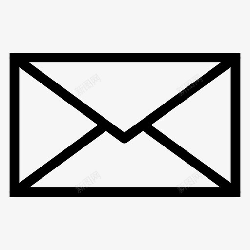 信息业务电子邮件图标svg_新图网 https://ixintu.com 业务 信件 信息 电子邮件 科学路线图标