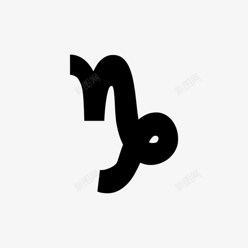 10_Capricorn_#37c3f2svg_新图网 https://ixintu.com 10_Capricorn_#37c3f2