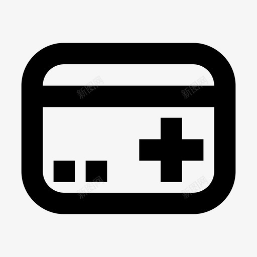 银行卡金融货币图标svg_新图网 https://ixintu.com 货币 金融 金融材料 银行卡