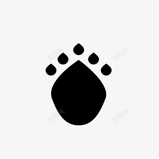 脚掌svg_新图网 https://ixintu.com 粉嫩足底 脚掌 足底