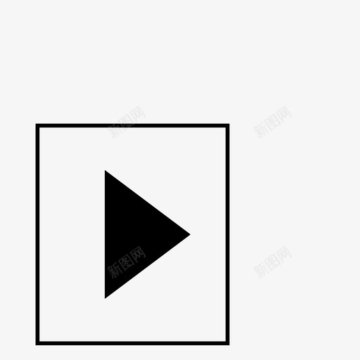 视频通用svg_新图网 https://ixintu.com 视频通用