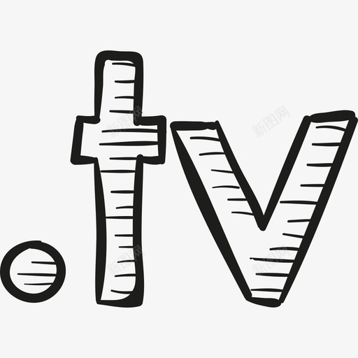 CrossTvDraw徽标社交媒体手工制作社交图标svg_新图网 https://ixintu.com CrossTvDraw徽标 手工制作社交 社交媒体