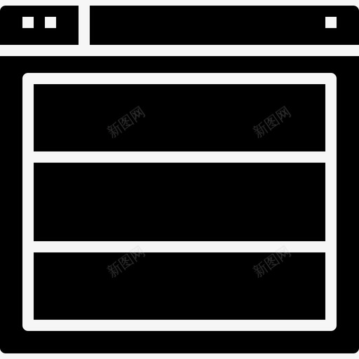 web布局浏览器页面图标svg_新图网 https://ixintu.com ui web层细节实体图标 web布局 浏览器 站点 网站 页面