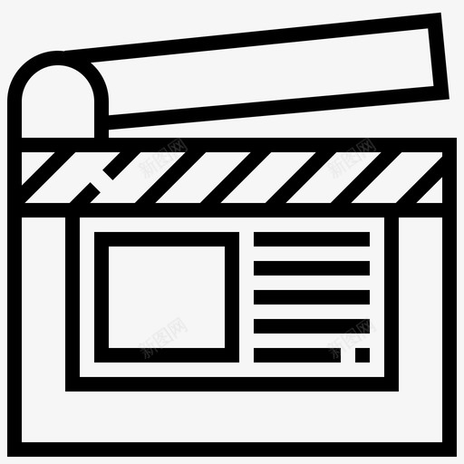 电影通讯设备图标svg_新图网 https://ixintu.com 多媒体 多媒体通讯 电影 视频 设备 通讯