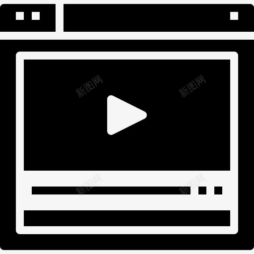 web浏览器界面ui图标svg_新图网 https://ixintu.com ui web浏览器 web浏览器详细信息实心图标 界面 视频