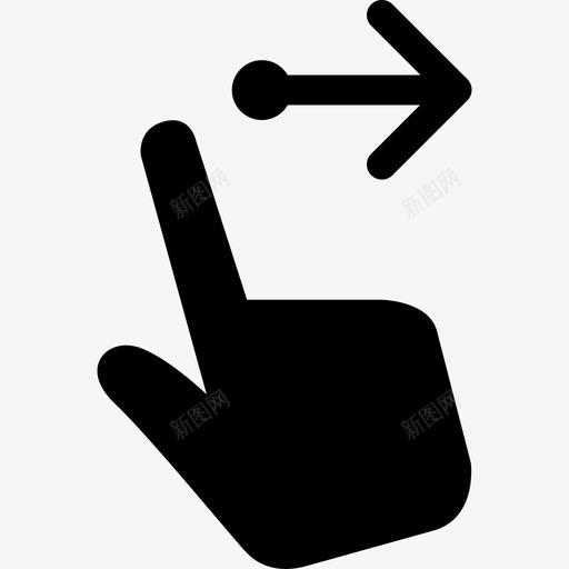 474. Gesture - Swipe Rightsvg_新图网 https://ixintu.com 474. Gesture - Swipe Right