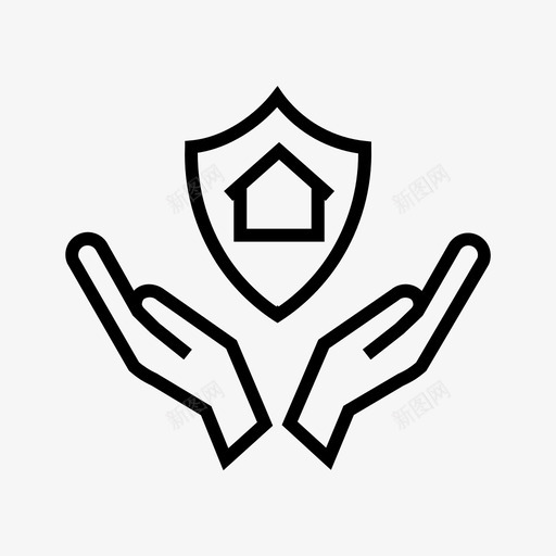 保障家庭家庭保险家庭保障图标svg_新图网 https://ixintu.com 保障家庭 安全家庭 家庭保险 家庭保障 智能家居 财产保险