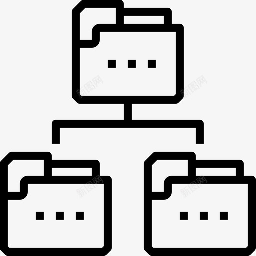 文件传输数据数据库图标svg_新图网 https://ixintu.com 云技术概念图标 开发 数据 数据库 文件传输 服务器 管理