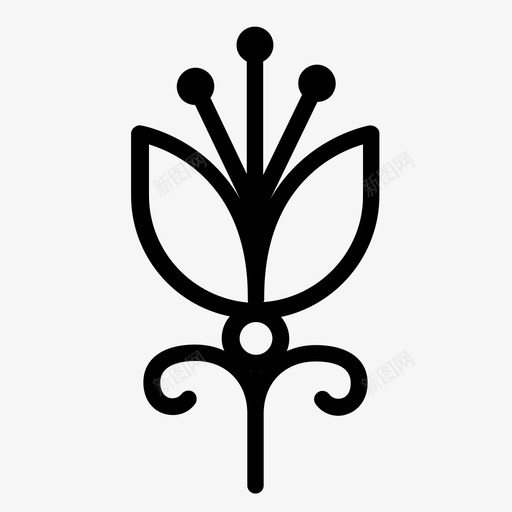 花可爱花图标svg_新图网 https://ixintu.com 可爱 花 花图标