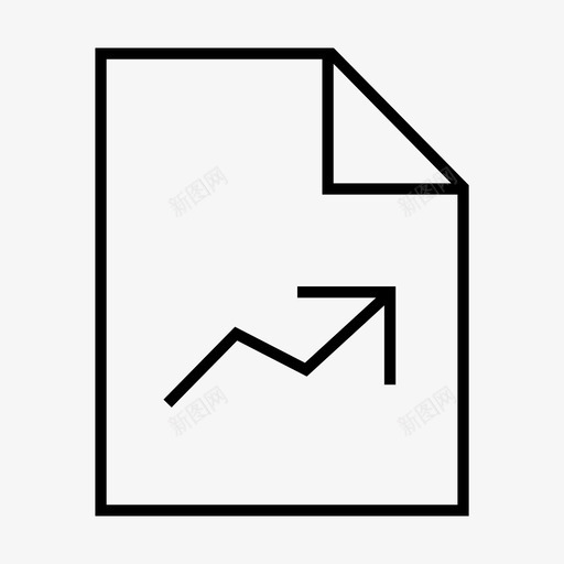 商业评级股价图标svg_新图网 https://ixintu.com 商业评级 股价 股价上涨符号
