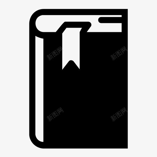 议程书籍书签图标svg_新图网 https://ixintu.com 书签 书籍 议程