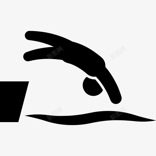 游泳比赛体育体育图标svg_新图网 https://ixintu.com 体育 体育图标 游泳比赛