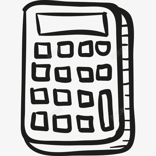 绘图计算器教育校舍图标svg_新图网 https://ixintu.com 教育 校舍 绘图计算器
