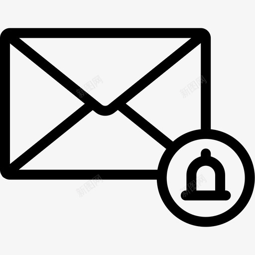 电子邮件通知信封信件图标svg_新图网 https://ixintu.com 信件 信封 电子邮件第3行 电子邮件通知 邮箱