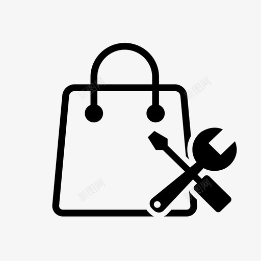 业务-电商开发svg_新图网 https://ixintu.com 业务-电商开发