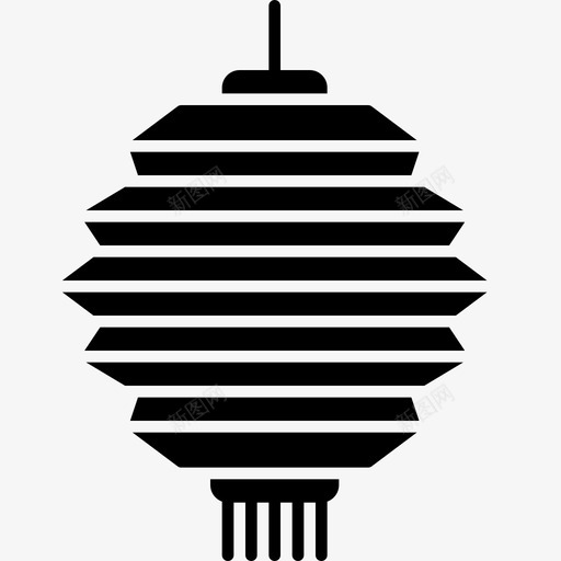 元宵节灯图标svg_新图网 https://ixintu.com 中秋 元宵 农历 灯 节 铭文中秋节