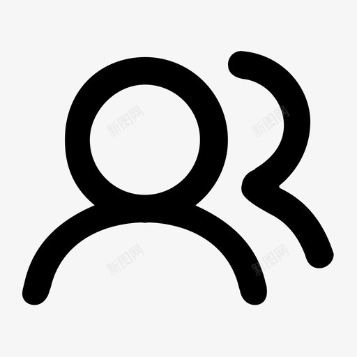 icon_附近的人svg_新图网 https://ixintu.com icon_附近的人