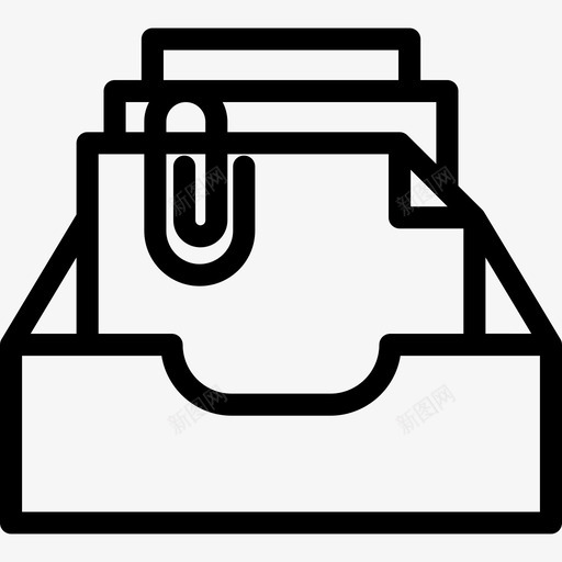 附件电子邮件信封图标svg_新图网 https://ixintu.com 信件 信封 电子邮件 电子邮件线路 邮箱 附件