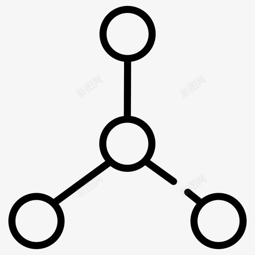 分子化学物理图标svg_新图网 https://ixintu.com 分子 化学 学校 教育 物理