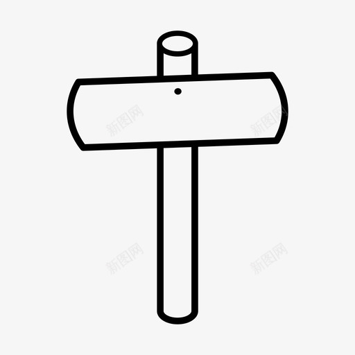 招牌方向告示牌图标svg_新图网 https://ixintu.com 告示牌 招牌 方向 道路