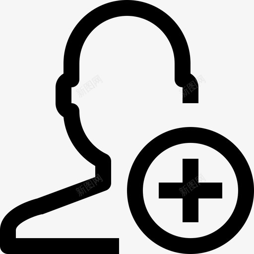 头像界面人物图标svg_新图网 https://ixintu.com 人物 头像 用户界面 用户界面最小图标 界面
