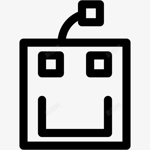 机器人机器感觉图标svg_新图网 https://ixintu.com 感觉 机器 机器人